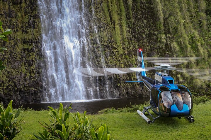 Aterrizaje exclusivo con espectacular recorrido en helicóptero por Big Island