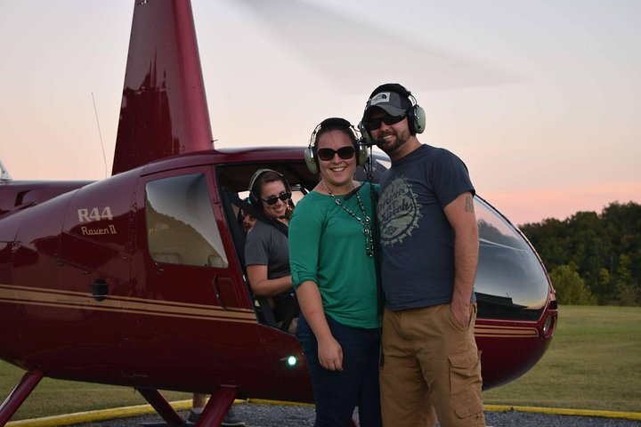 Das Smoky Mountain Valley Abenteuer mit dem Hubschrauber