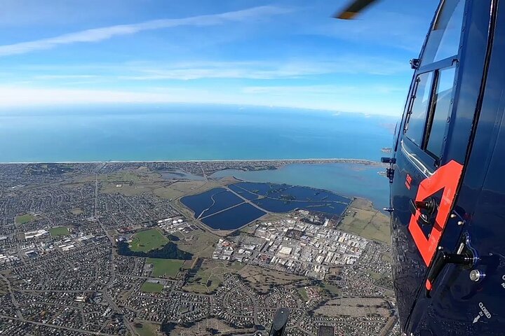 Tour panoramico in elicottero di Christchurch