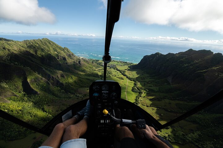 Tour PRIVADO de 60 minutos en helicóptero en Honolulu