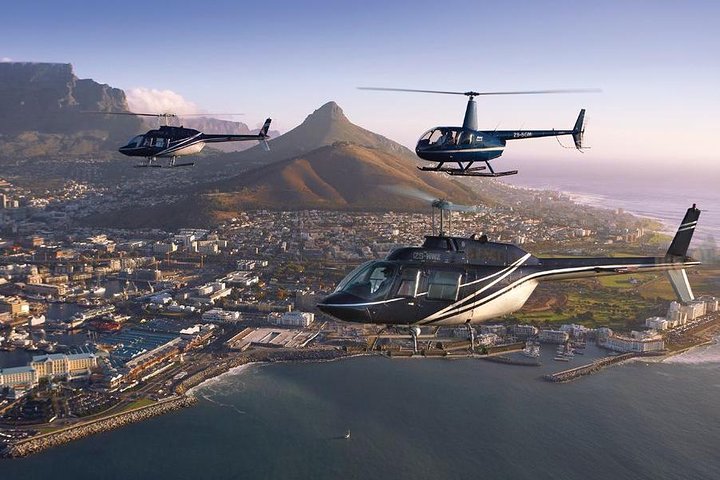 Tour delle attrazioni di 3 giorni: elicottero e penisola del Capo e degustazione di vini