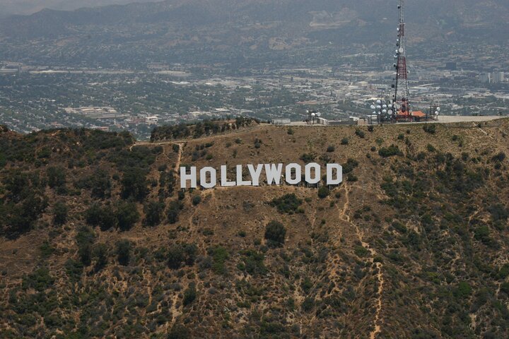 Hyper Helicopter Tour Beverly Hills, Hollywood Despegando de Beach City
