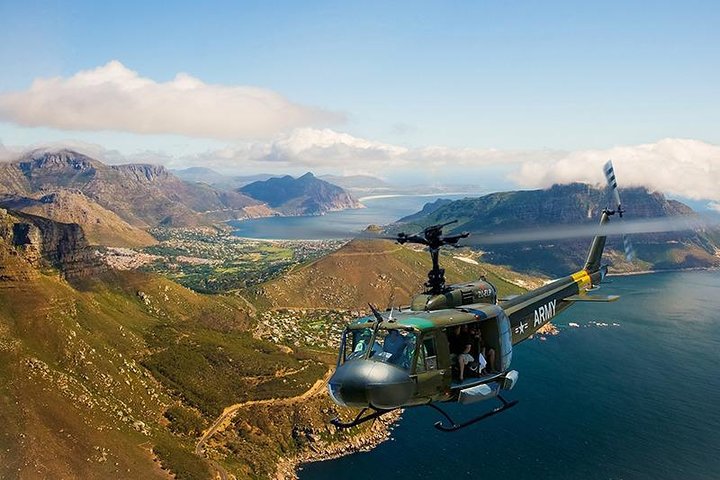 Best of cape 3-Day attraction tour:Arme helicopter &#038;Cape Peninsula&#038; Wine Tasting