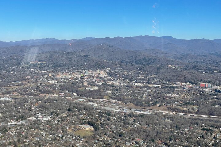 Visite d&rsquo;introduction panoramique en hélicoptère d&rsquo;Asheville