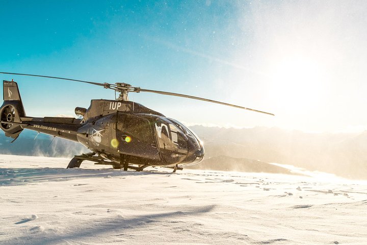 Excursion en hélicoptère avec Alpine Snow Landing de Queenstown