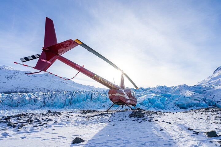 Recorrido en helicóptero con aterrizaje en glaciar