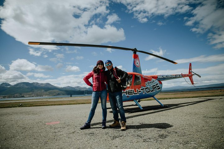 Vol en hélicoptère: Ushuaia vu du ciel &#8211; A7