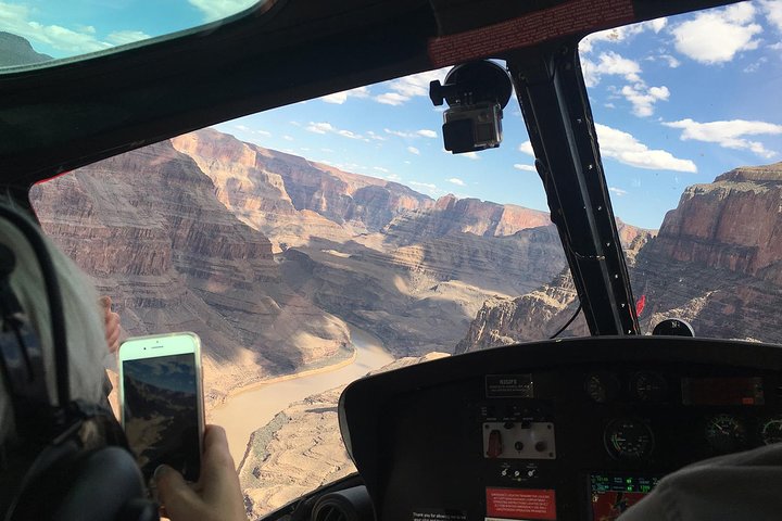 Grand Canyon Helikopter und Eagle Point Rim Landing Tour