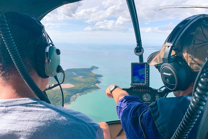 Darwin Cyclone Tour en helicóptero de 30 minutos