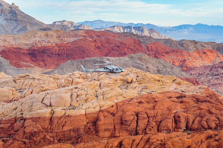 Excursion en hélicoptère à Las Vegas Red Rock Canyon