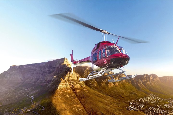 Tour en hélicoptère du Cap