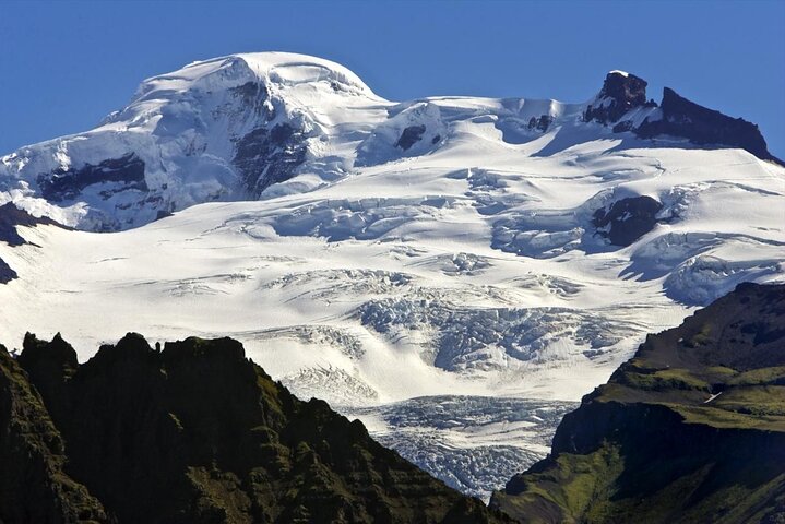 Excursión en helicóptero de fuego y hielo: glaciar Þórisjökull y área geotérmica de Hengill