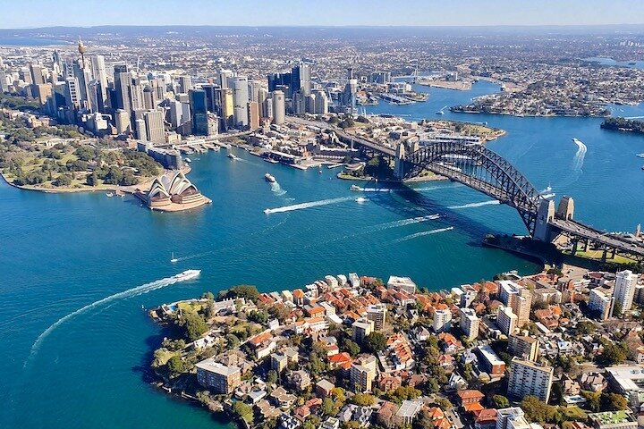Vol en hélicoptère au-dessus de Sydney et des plages &#8211; 20 minutes