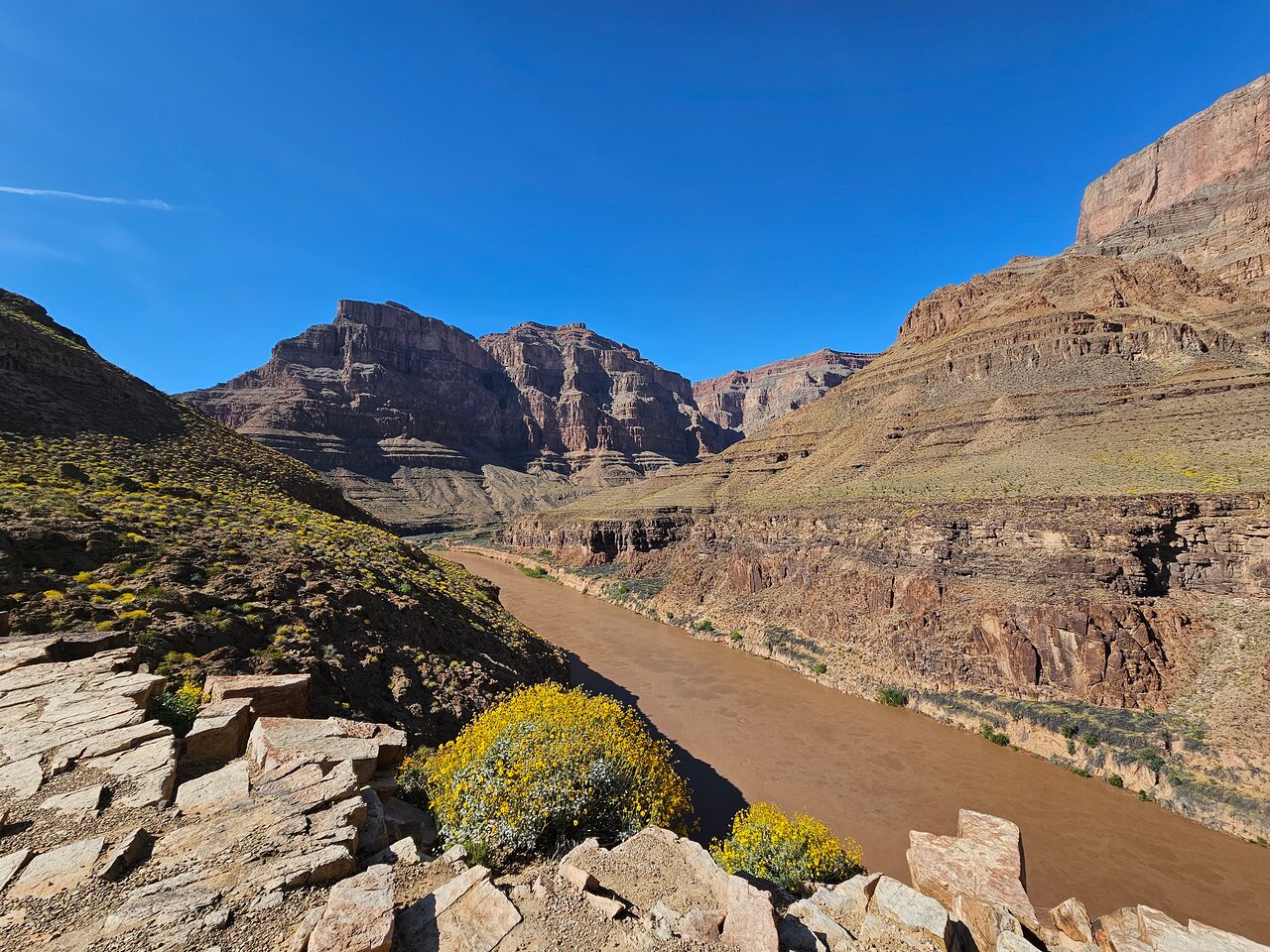 Tour en hélicoptère de la rive ouest du Grand Canyon au départ de Las Vegas