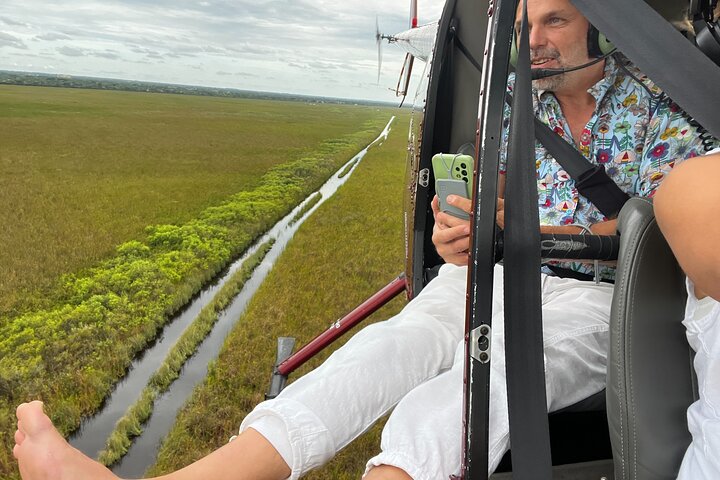 Tour privado en helicóptero HOUR Lauderdale -Everglades -Miami Beach
