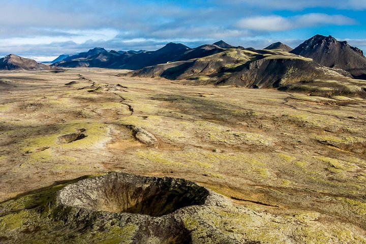 Vuelo en helicóptero en Reikiavik: Península Reykjanes y paisajes volcánicos