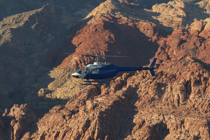 Outdoor-Schießstand und Grand Canyon &#8211; Hubschrauberrundflug ab Las Vegas mit optionaler ATV-Tour
